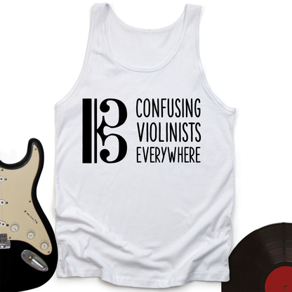 Confusing Violinists Tank Top