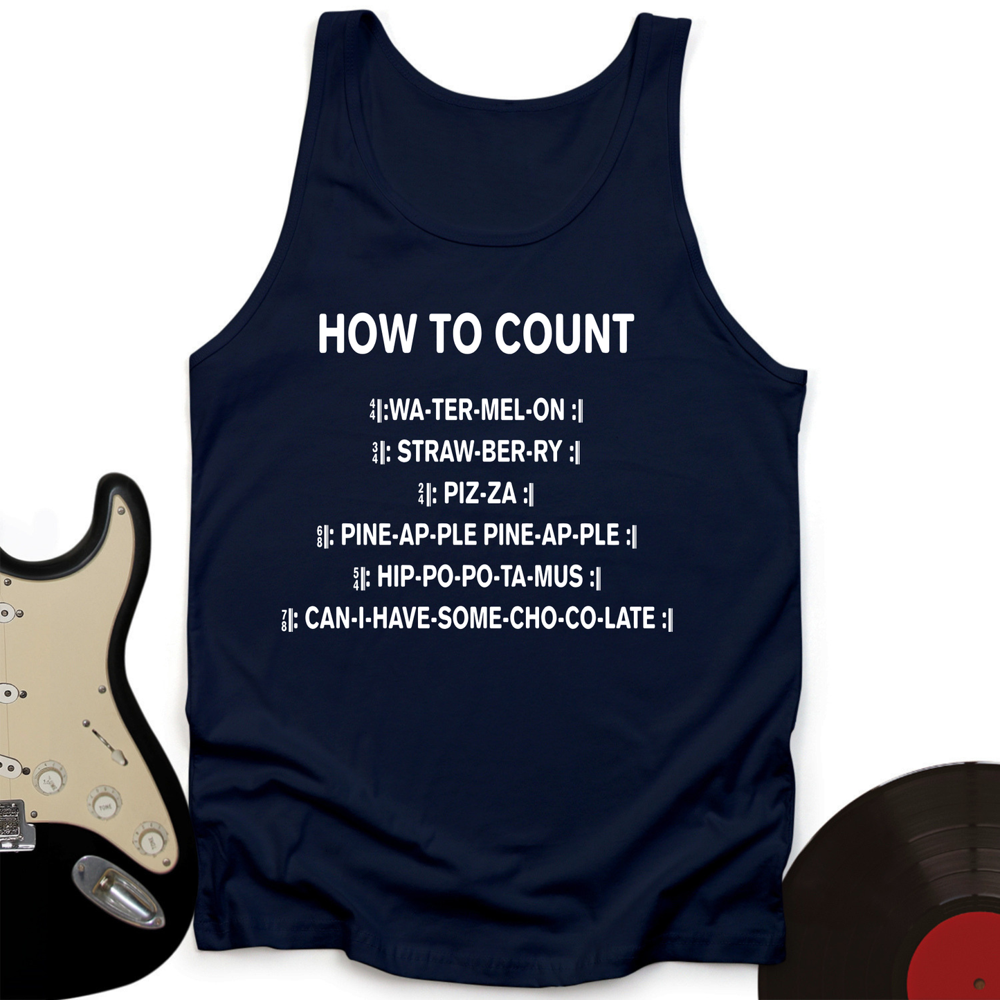 How To Count Tank Top