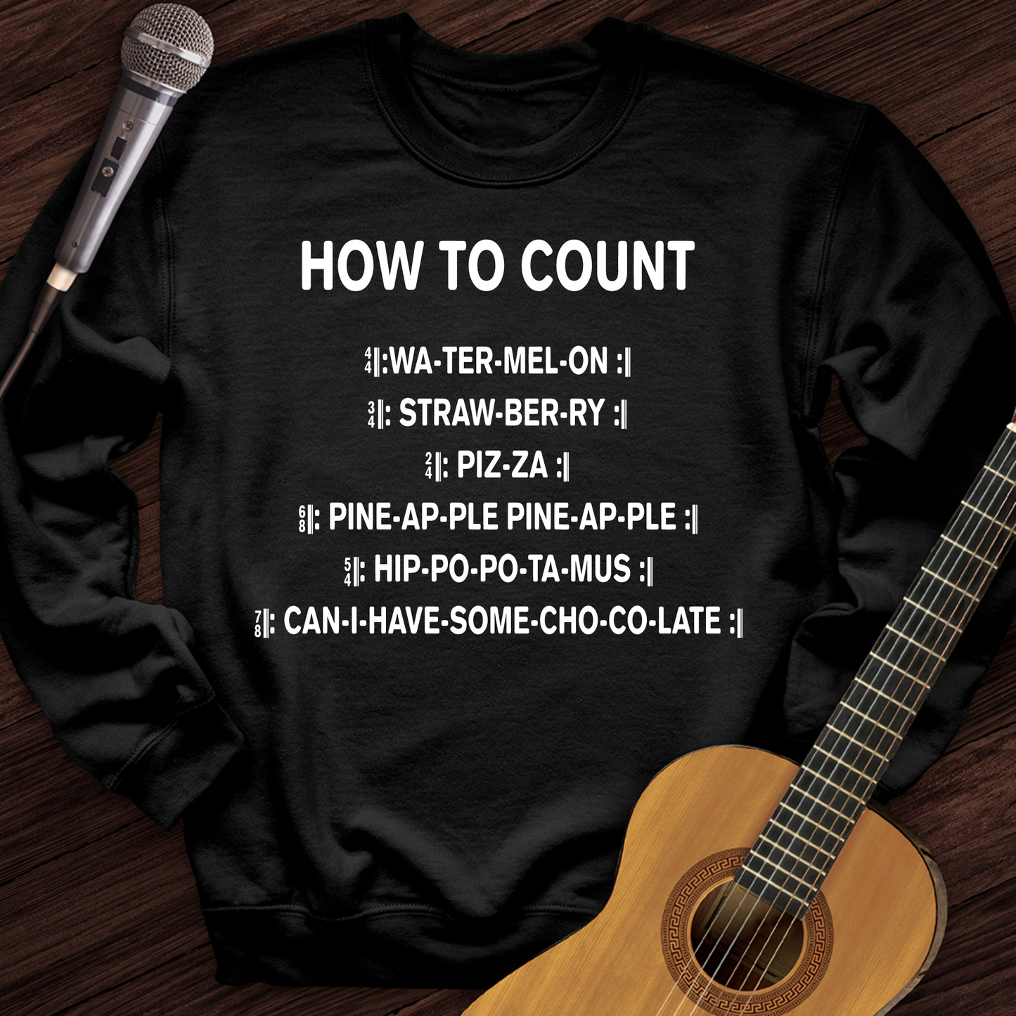 How To Count Crewneck