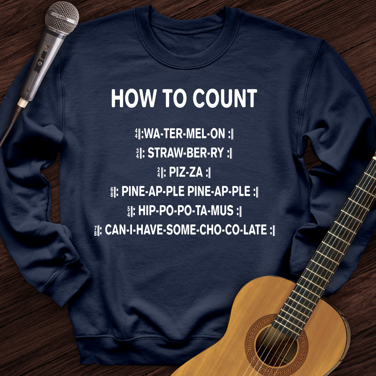 How To Count Crewneck