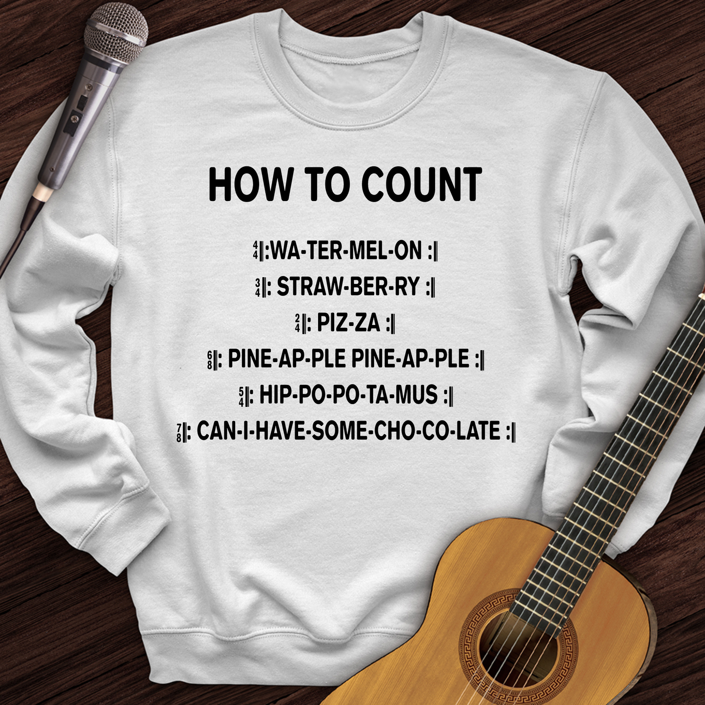 How To Count Crewneck