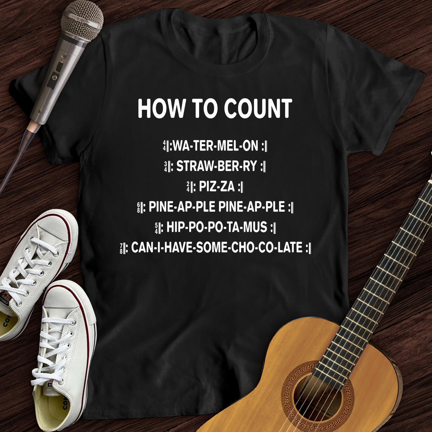 How To Count T-Shirt