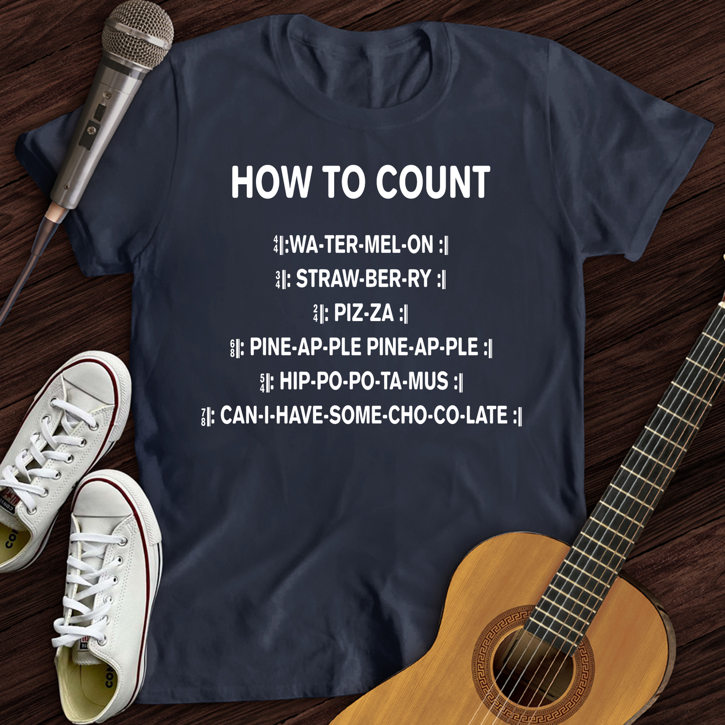 How To Count T-Shirt