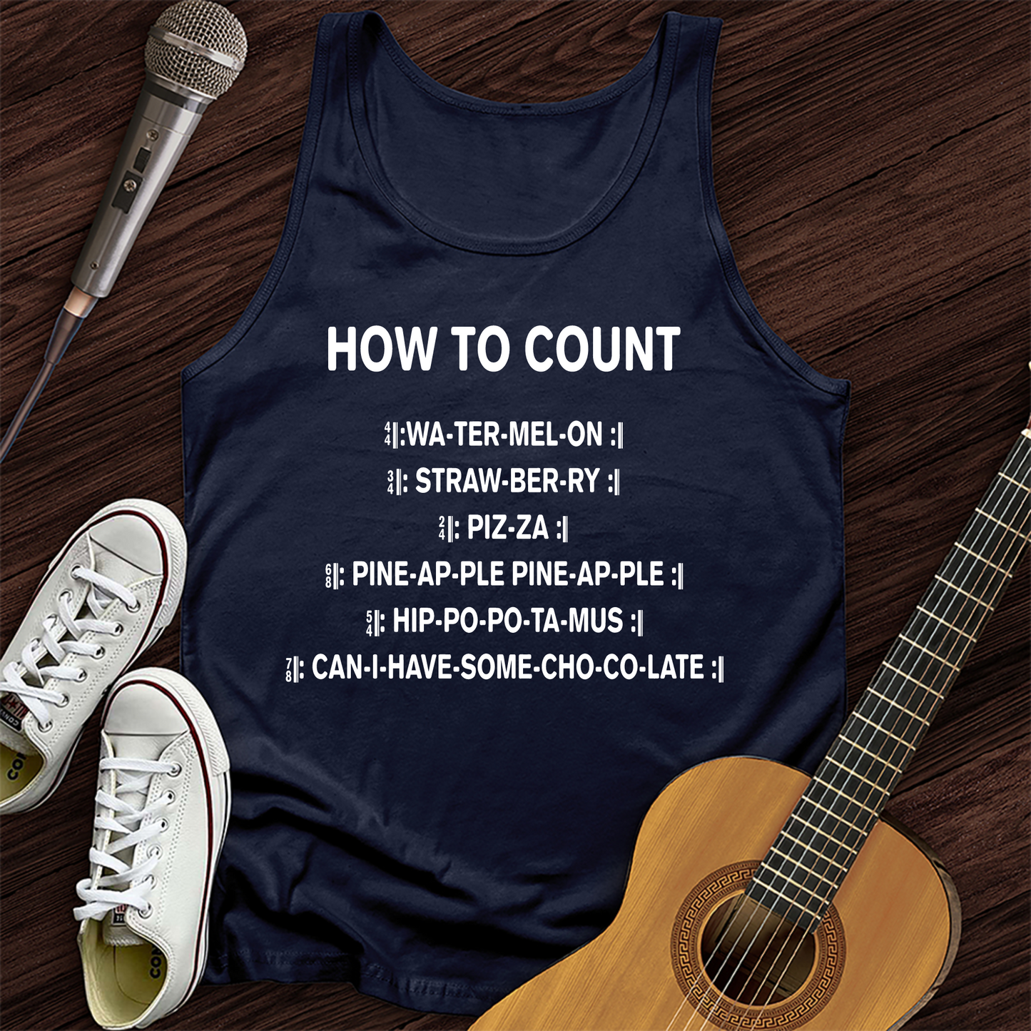 How To Count Tank Top