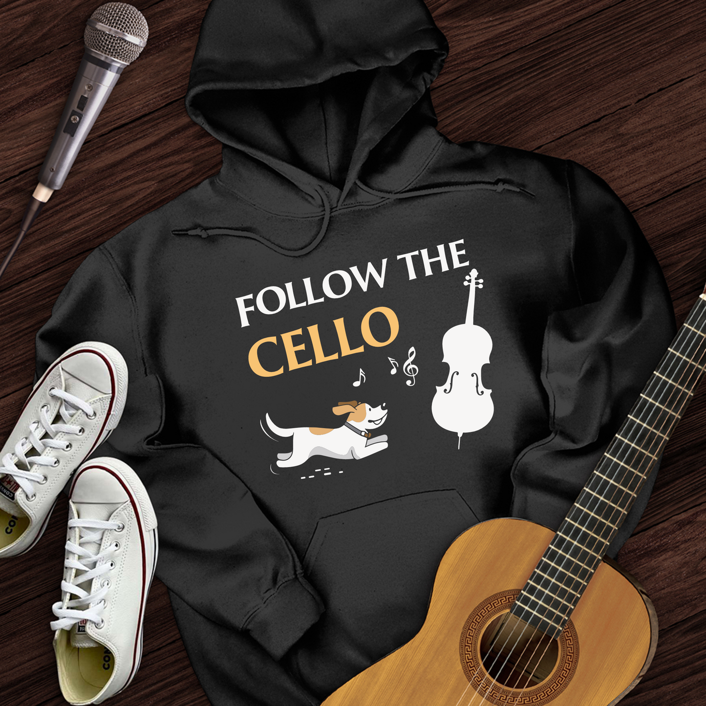 Follow The Cello Hoodie