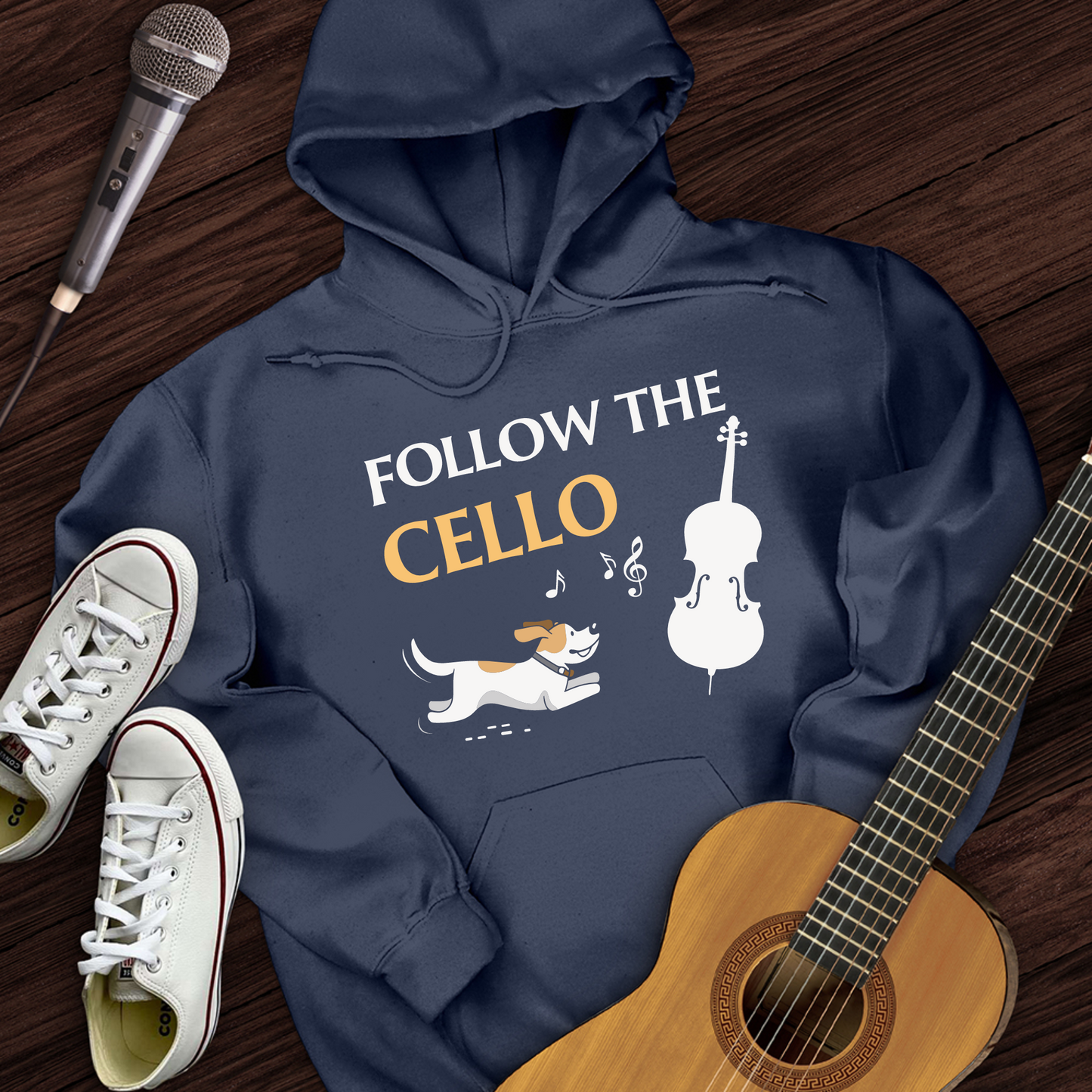 Follow The Cello Hoodie