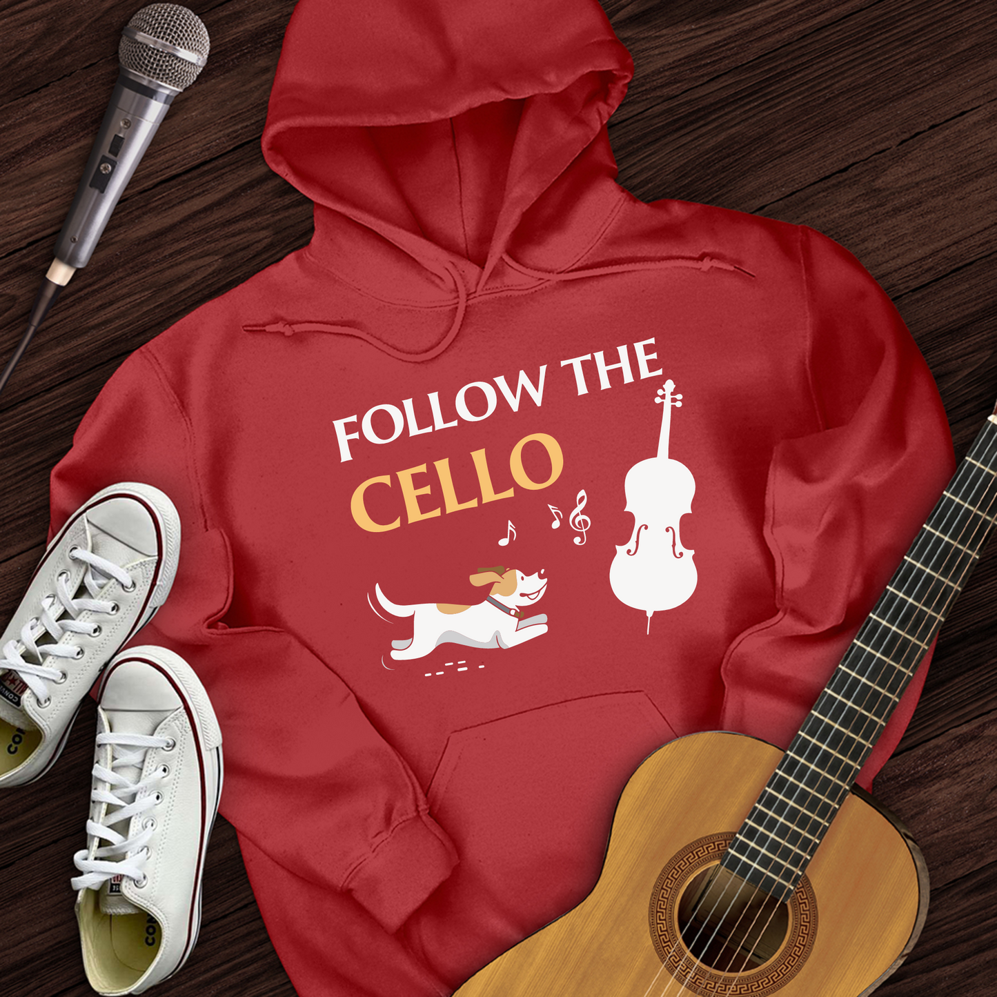 Follow The Cello Hoodie