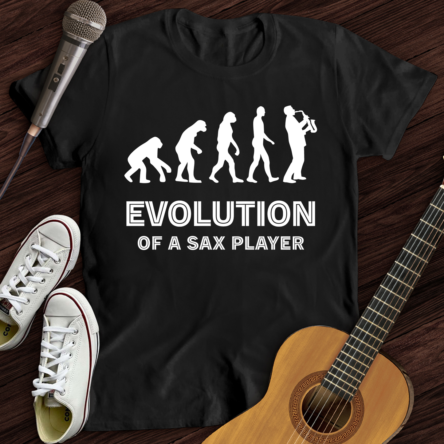 Evolution Of A Sax Player T-Shirt