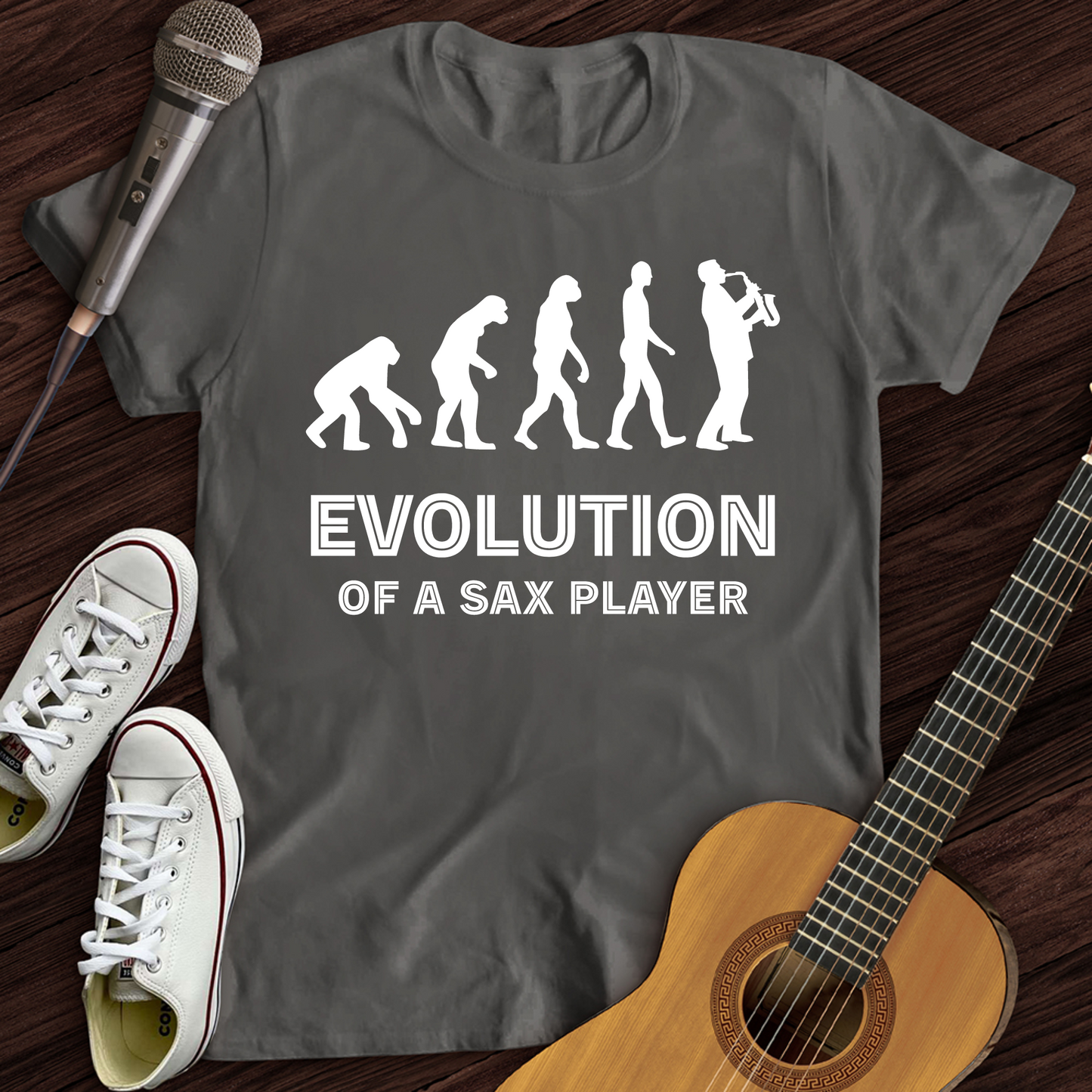 Evolution Of A Sax Player T-Shirt