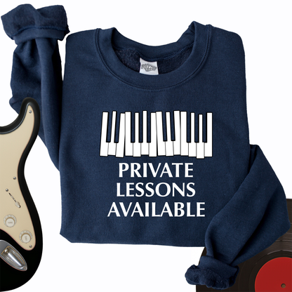 Private Lessons Available Crewneck