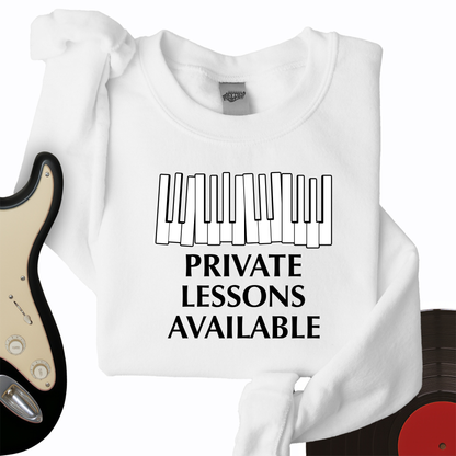 Private Lessons Available Crewneck