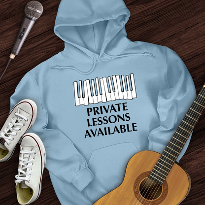 Private Lessons Available Hoodie