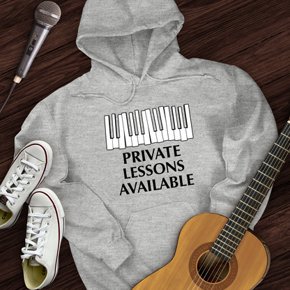 Private Lessons Available Hoodie