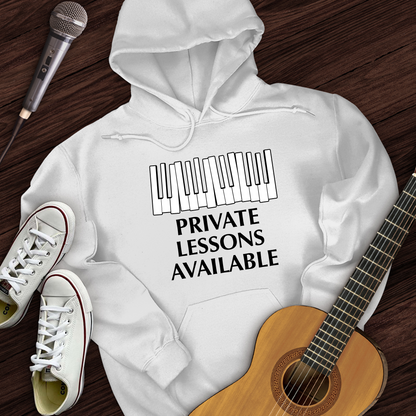 Private Lessons Available Hoodie