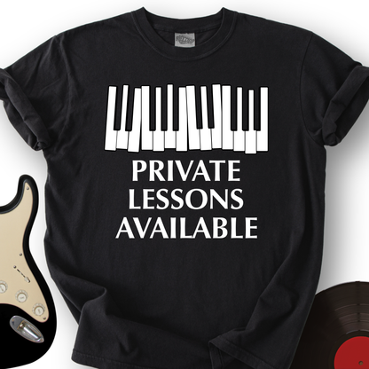 Private Lessons Available T-Shirt