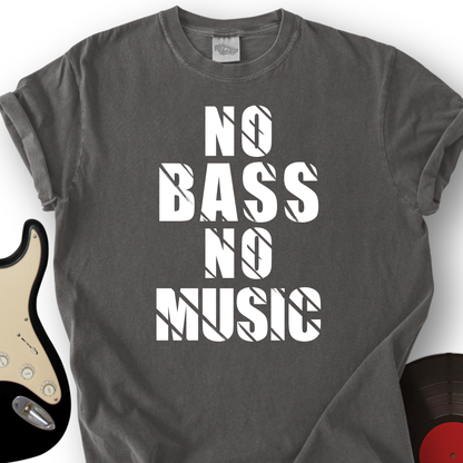 No Bass No Music T-Shirt