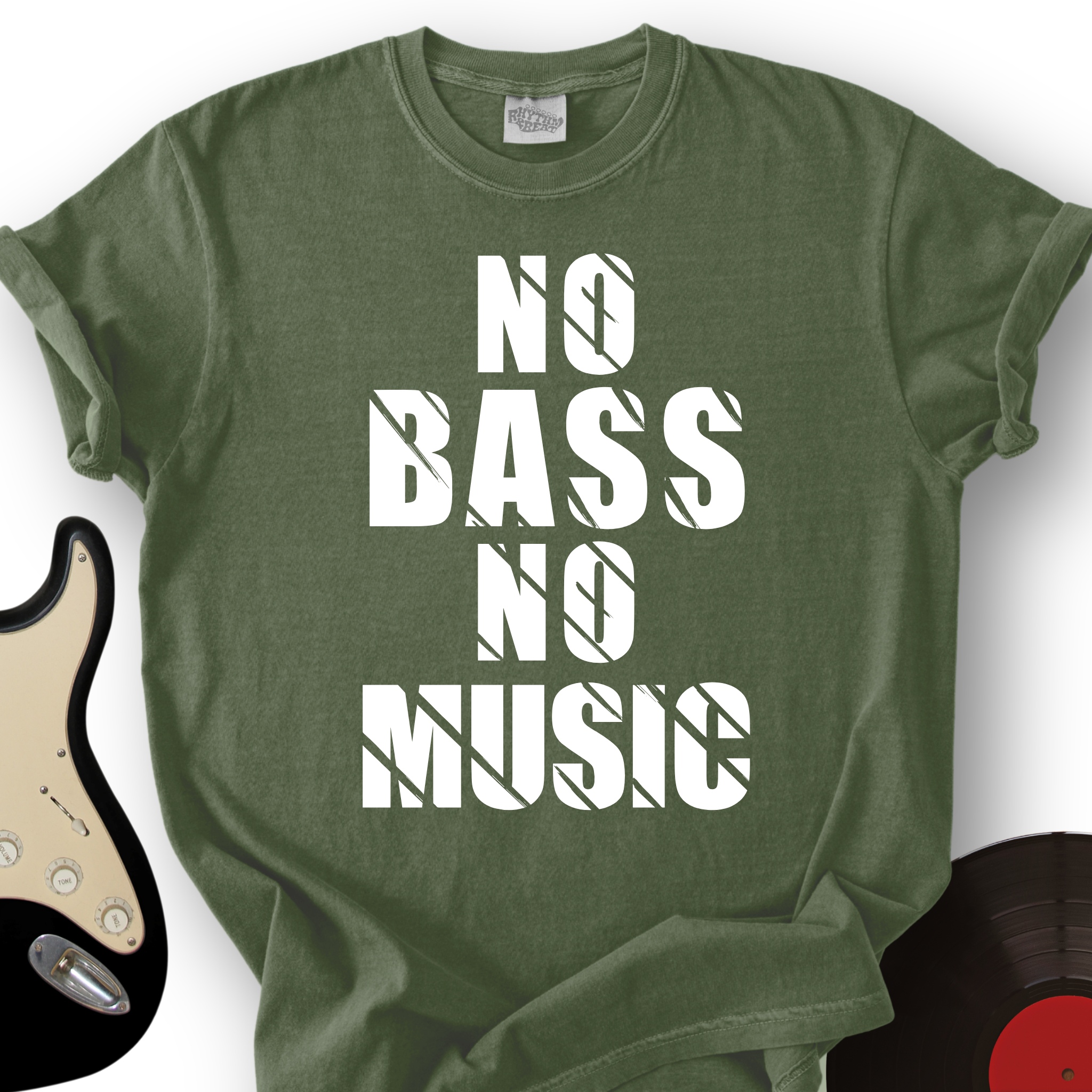 No Bass No Music T-Shirt