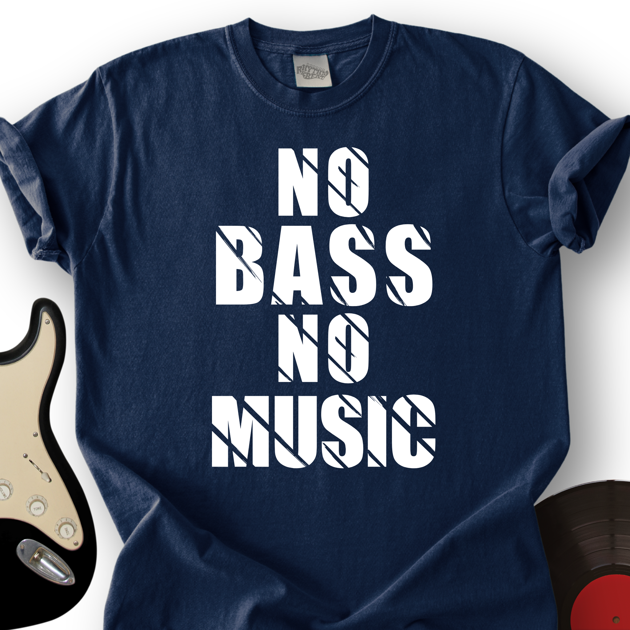 No Bass No Music T-Shirt