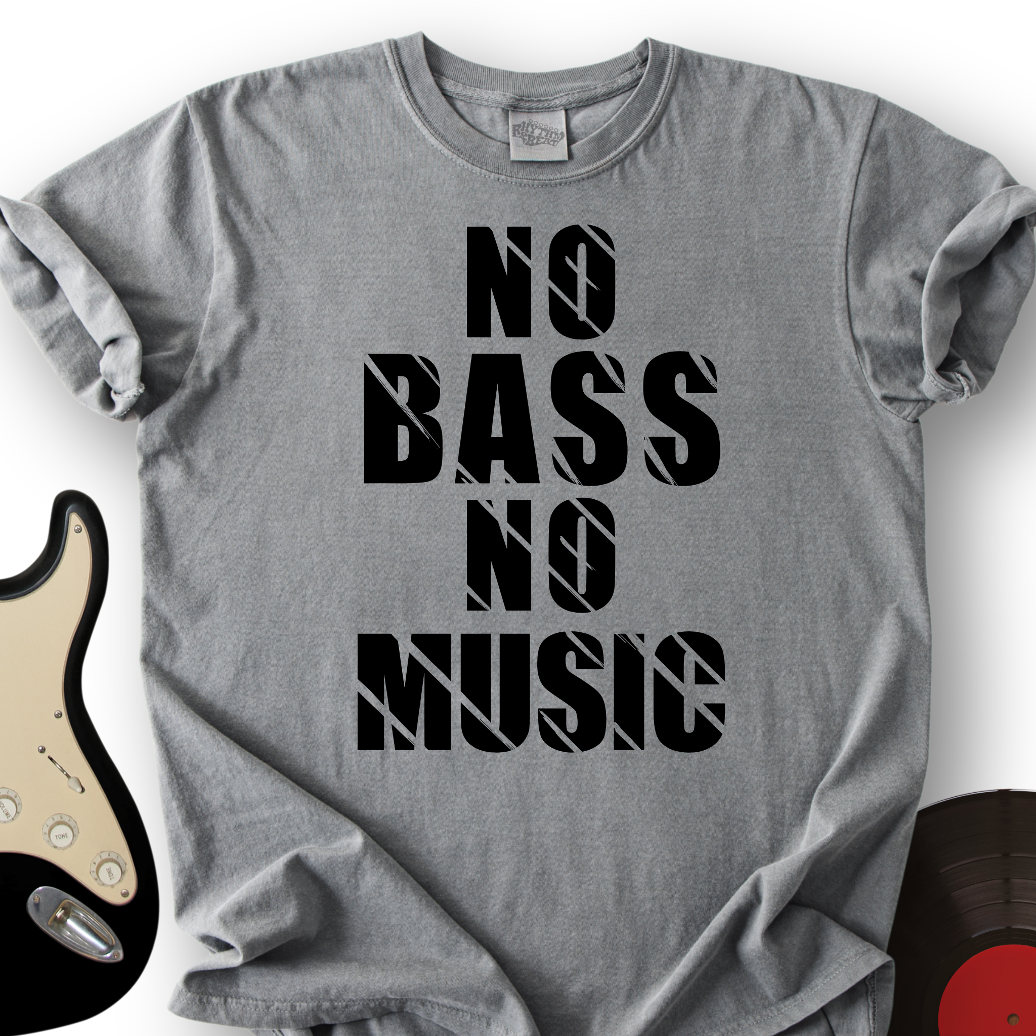 No Bass No Music T-Shirt