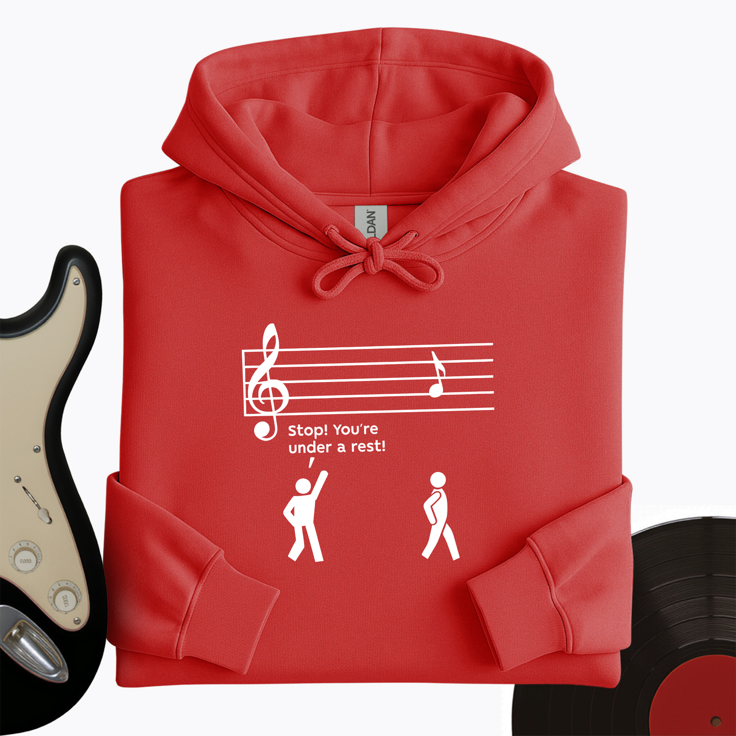 Stop You're Under A Rest Hoodie