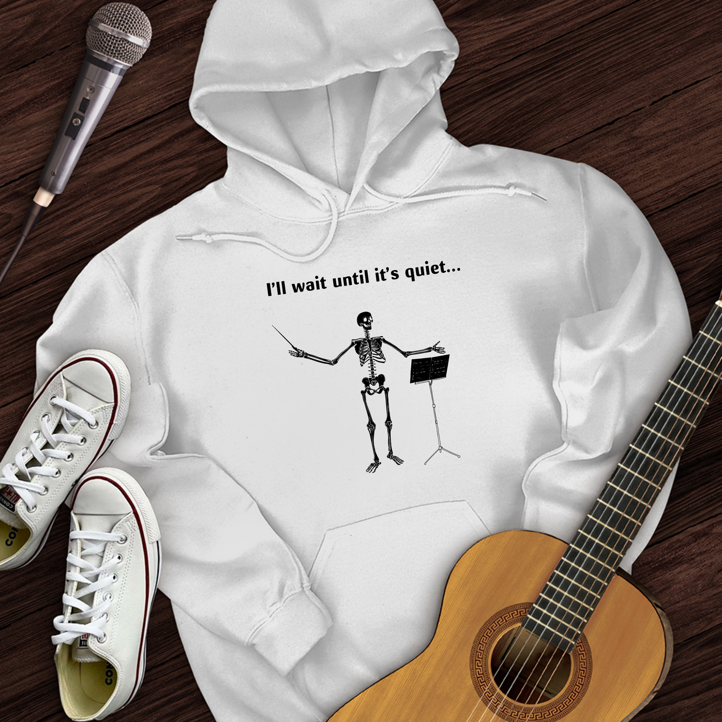 I'll Wait Until Its Quiet Hoodie