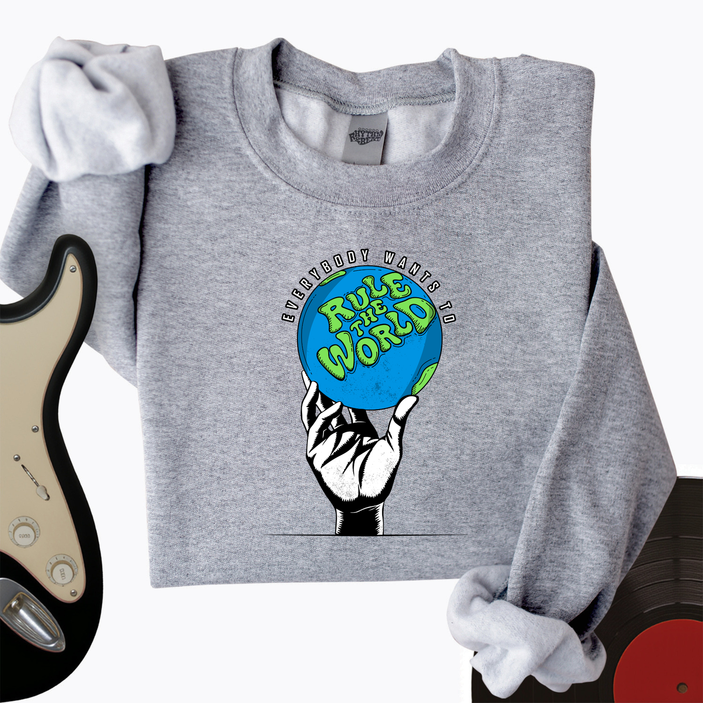 Rule The World Crewneck