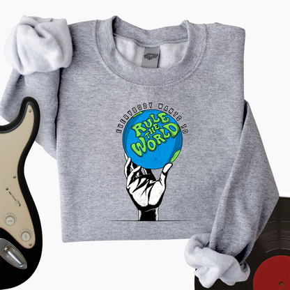 Rule The World Crewneck