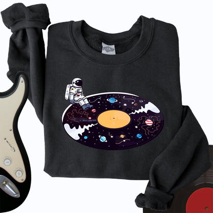 Cosmic Vinyl Crewneck