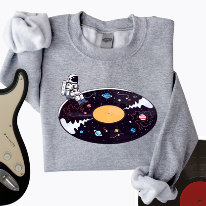 Cosmic Vinyl Crewneck