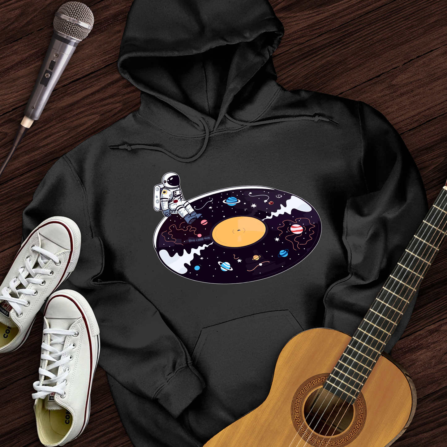 Cosmic Vinyl Hoodie