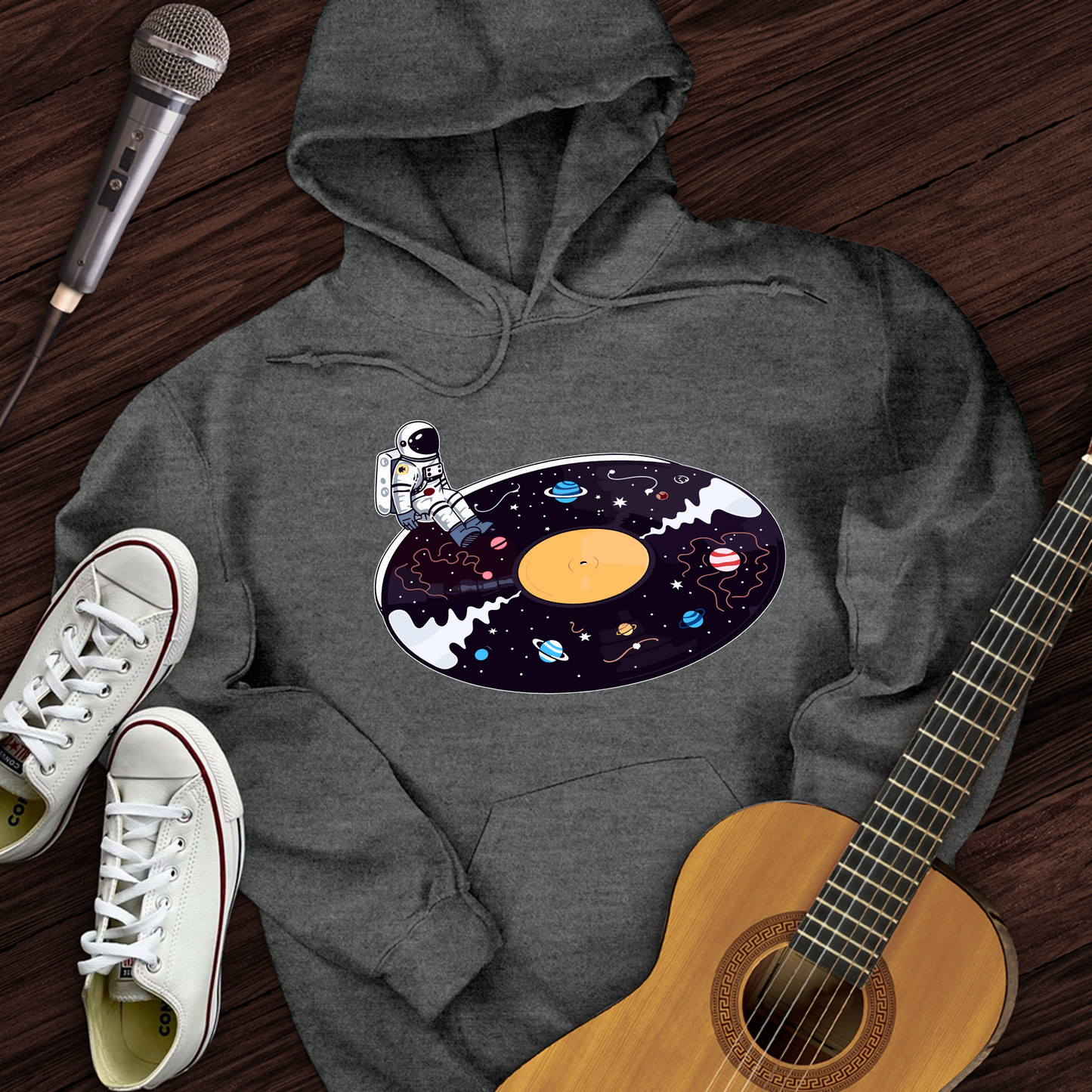 Cosmic Vinyl Hoodie