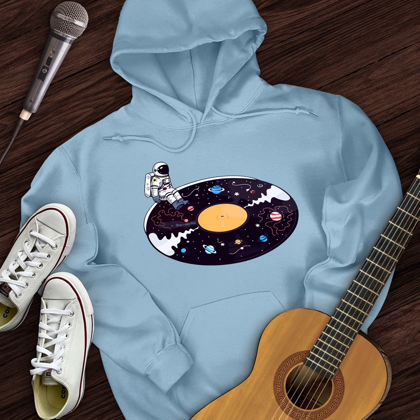 Cosmic Vinyl Hoodie