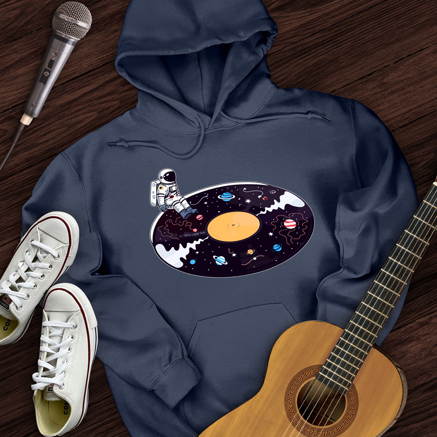 Cosmic Vinyl Hoodie