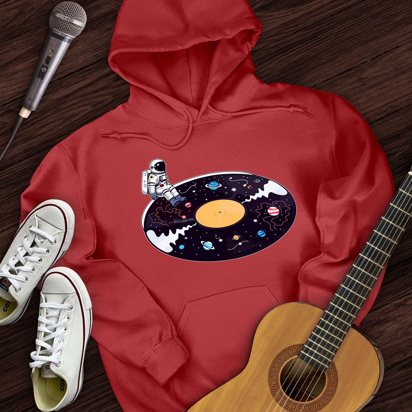 Cosmic Vinyl Hoodie