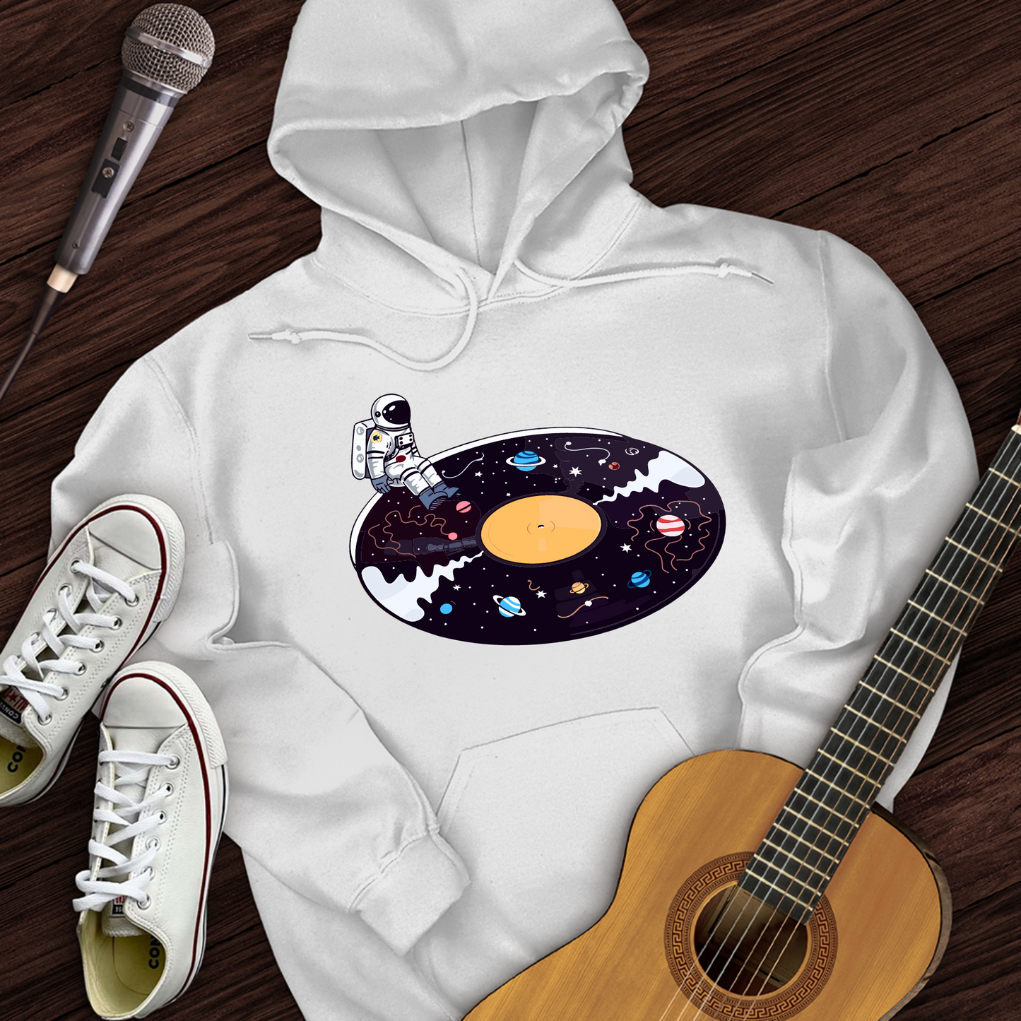 Cosmic Vinyl Hoodie