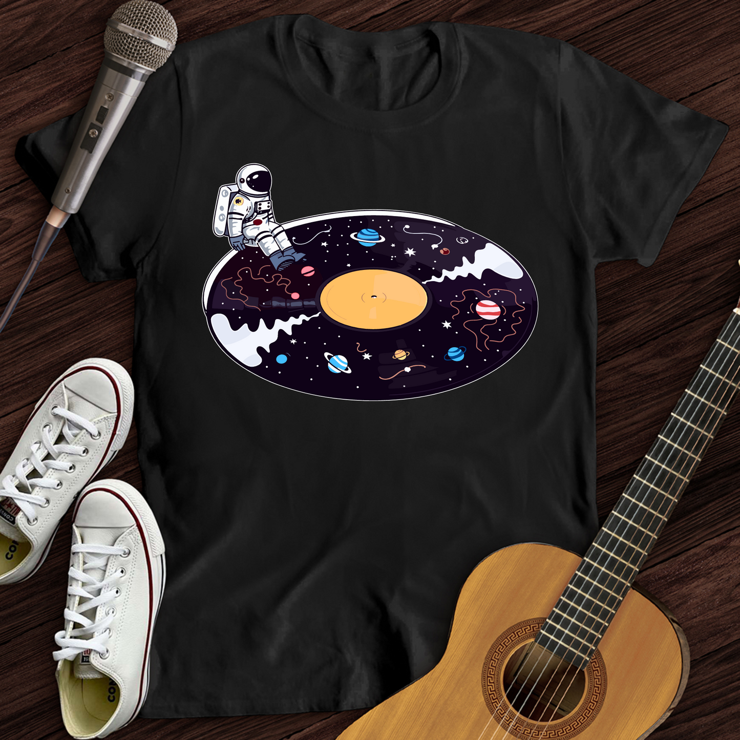 Cosmic Vinyl T-Shirt