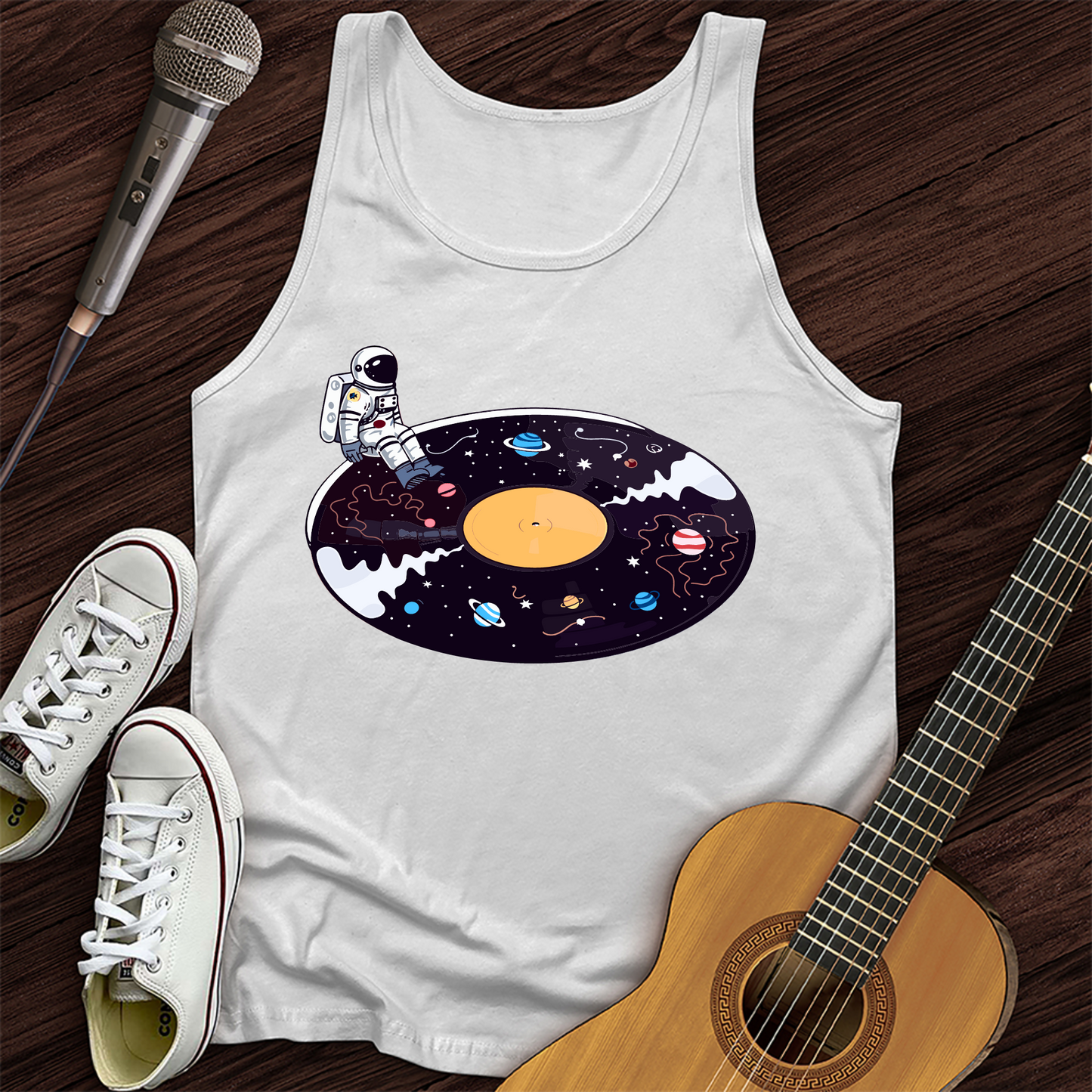 Cosmic Vinyl Tank Top