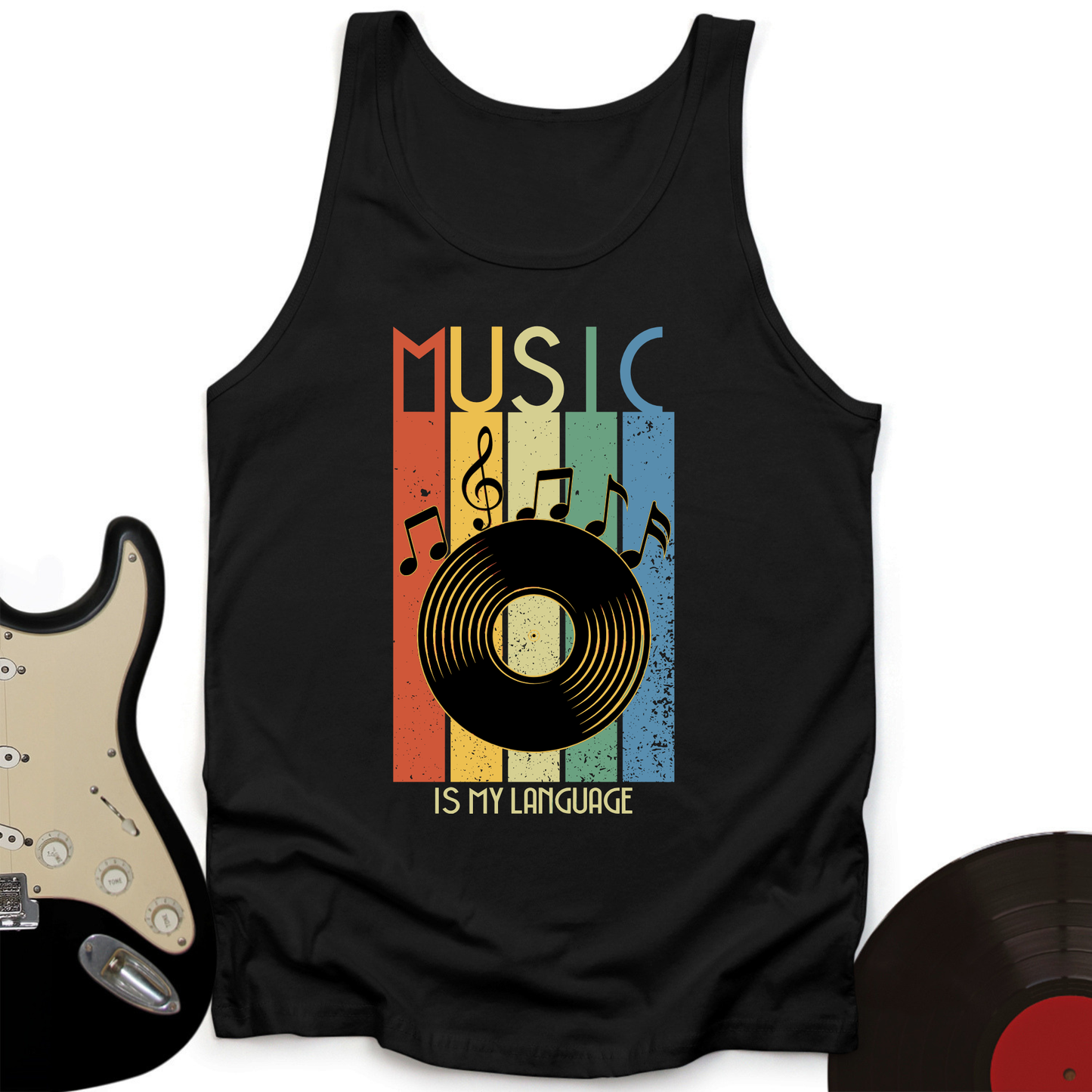 Music Is My Language Tank Top
