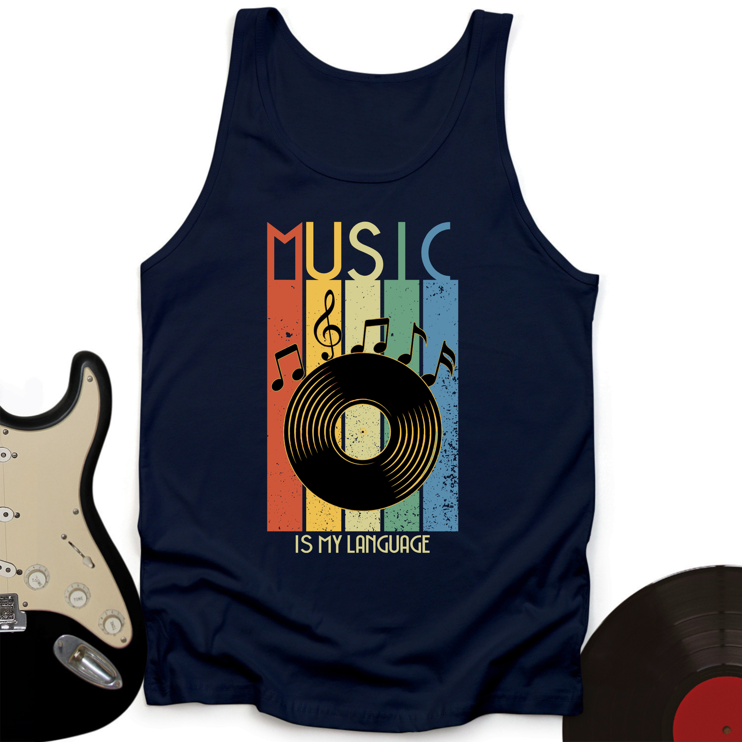 Music Is My Language Tank Top