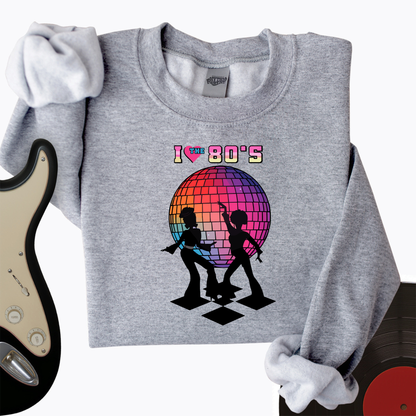 I Love 80s Crewneck
