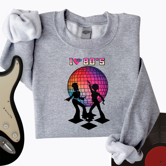 I Love 80s Crewneck
