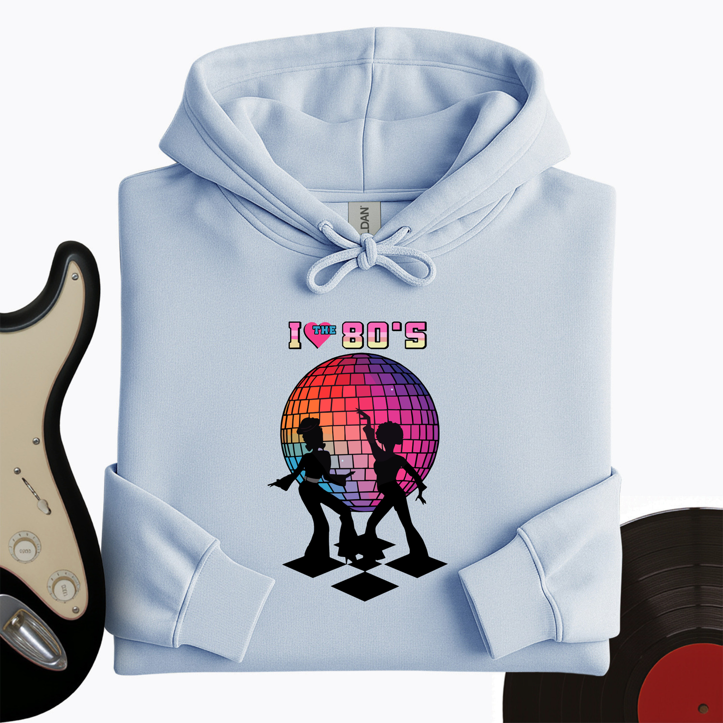 I Love 80s Hoodie