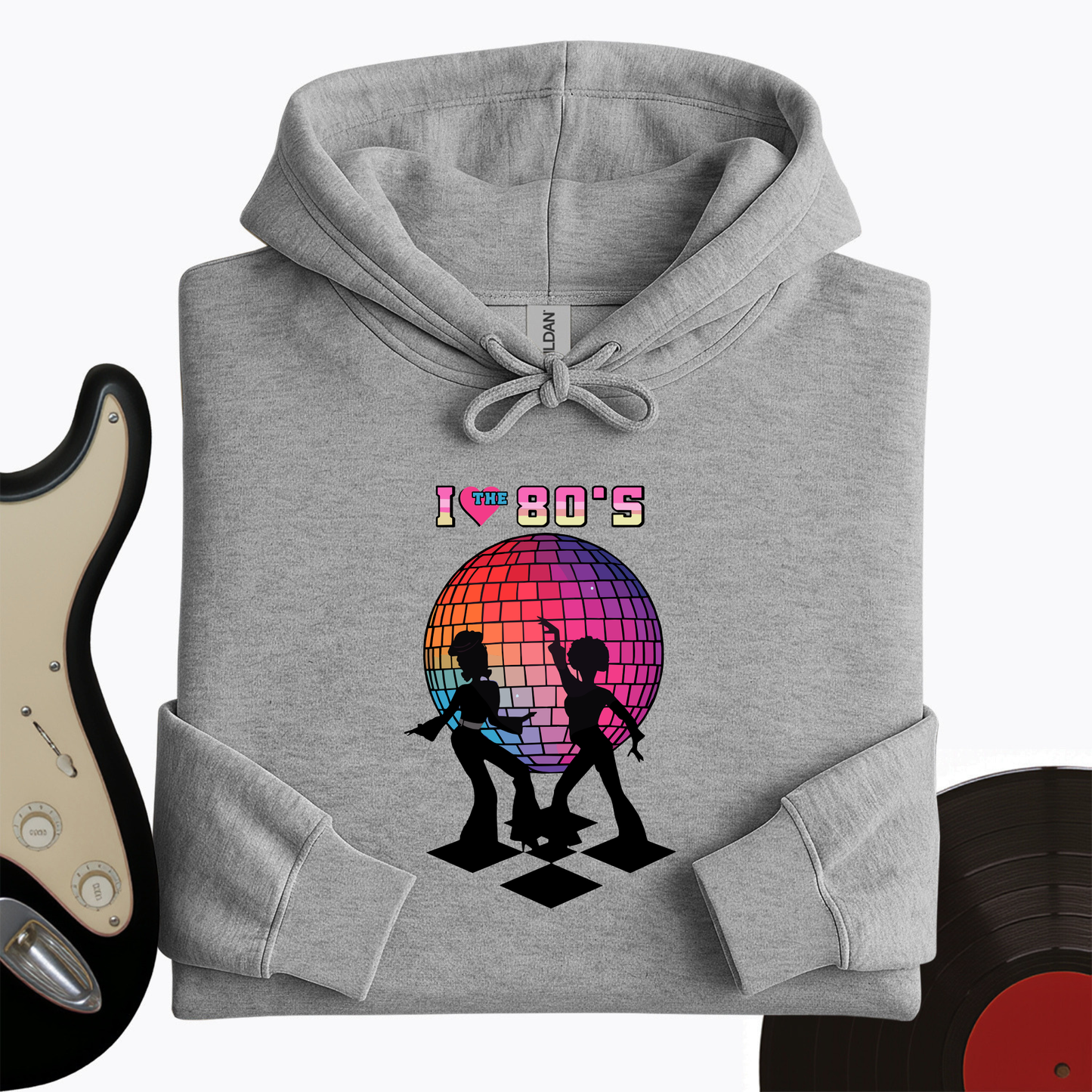 I Love 80s Hoodie