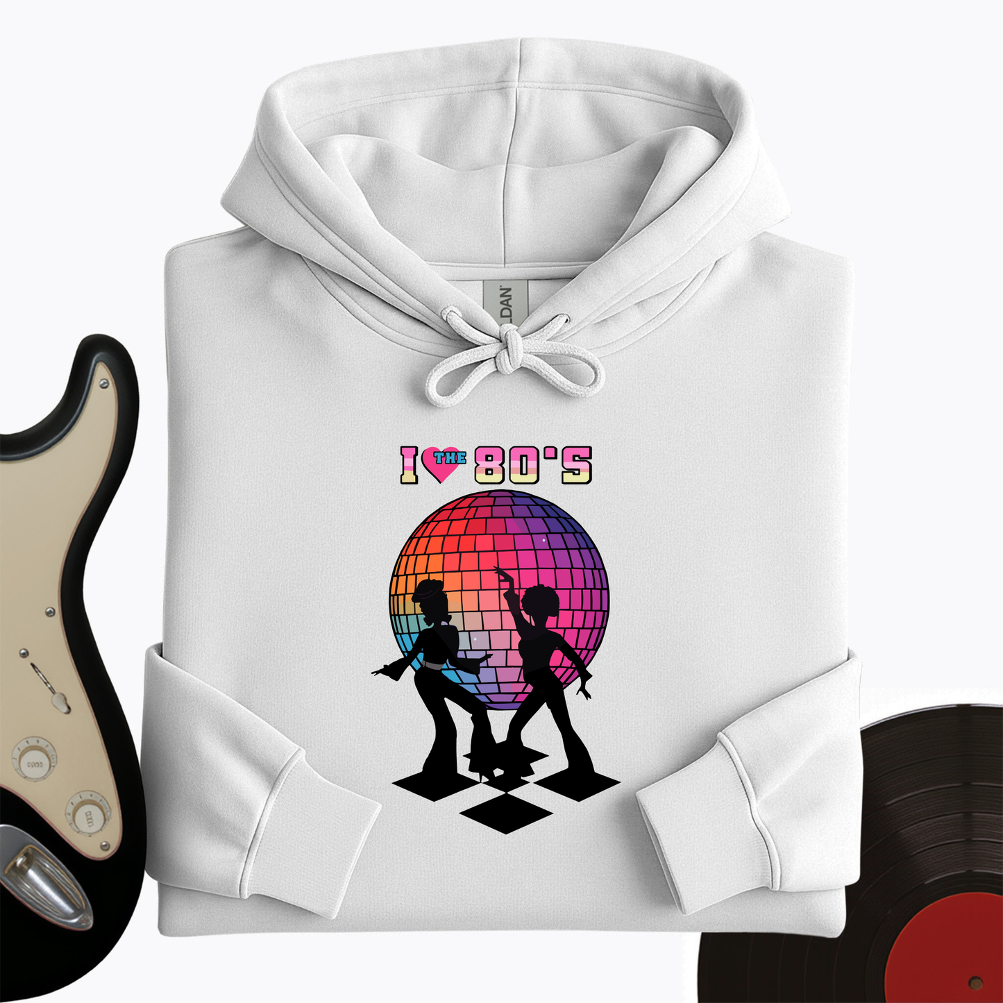 I Love 80s Hoodie