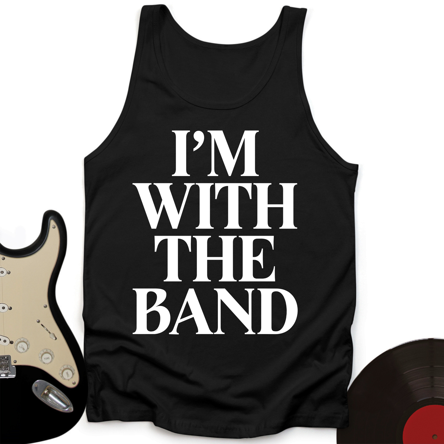 I'm With The Band Tank Top
