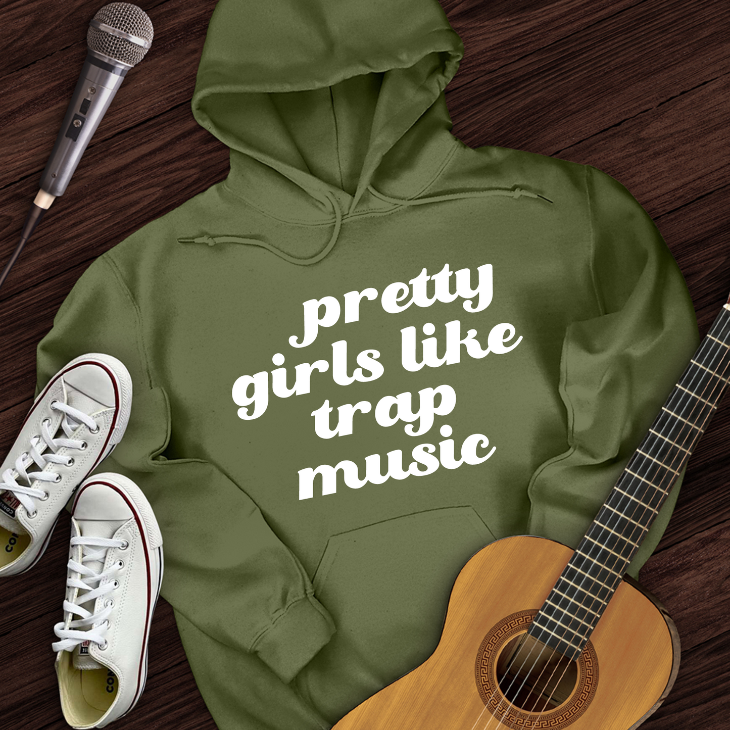 Pretty Girls Like Trap Music Hoodie