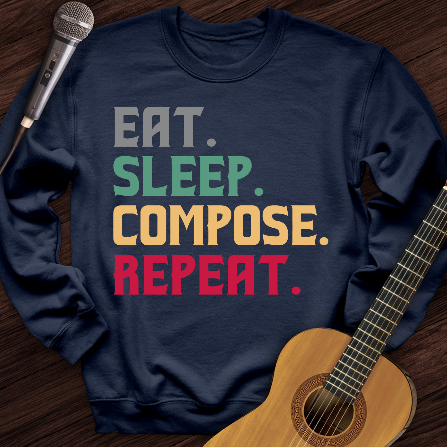 Eat, Sleep, Compose, Repeat Crewneck