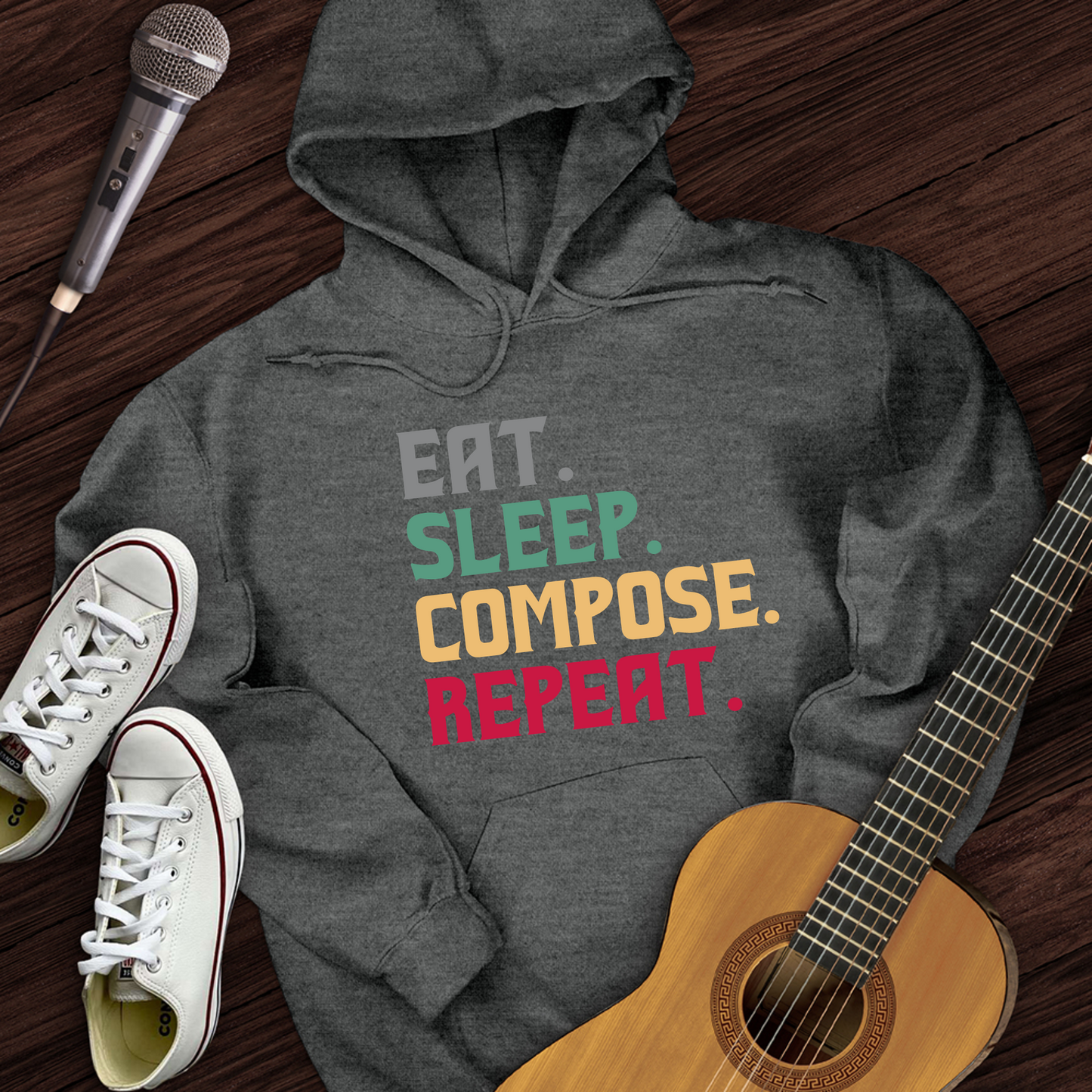 Eat, Sleep, Compose, Repeat Hoodie