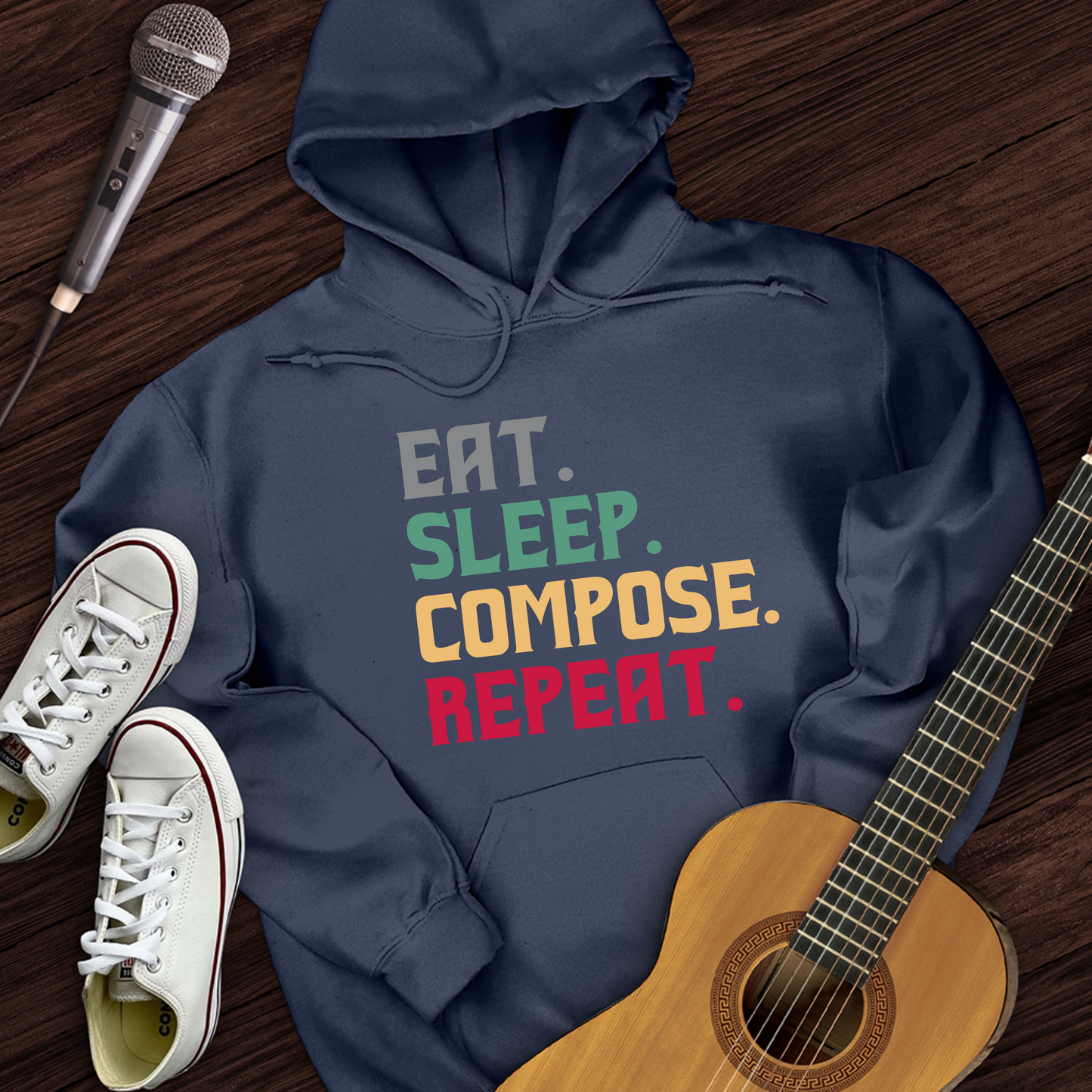 Eat, Sleep, Compose, Repeat Hoodie