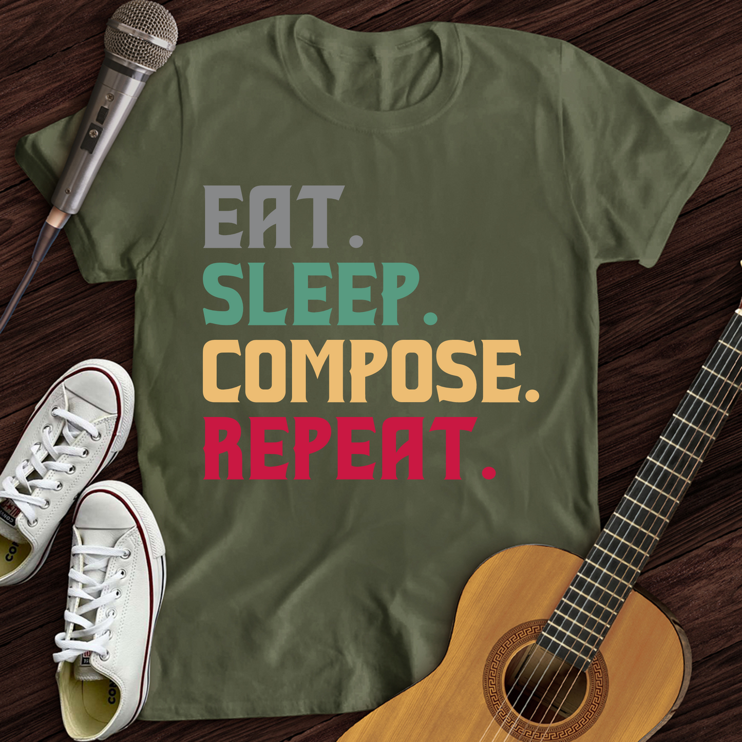 Eat, Sleep, Compose, Repeat T-Shirt